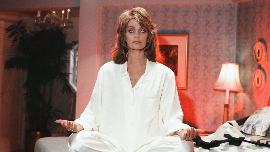 Deidre Hall as Marlena Evans possessed in Days of Our Lives